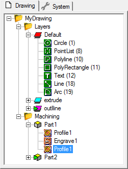 Drawing tree