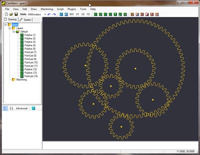 Gear animation Gear animation